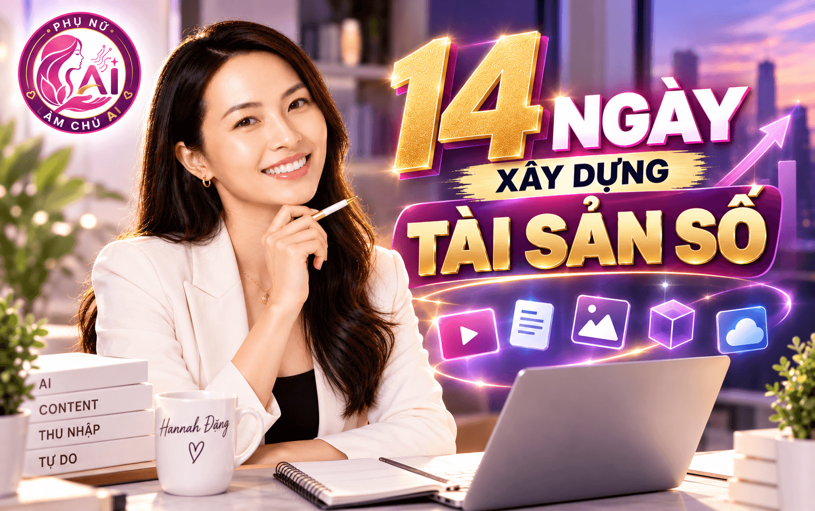 14 NGÀY XÂY TÀI SẢN SỐ
