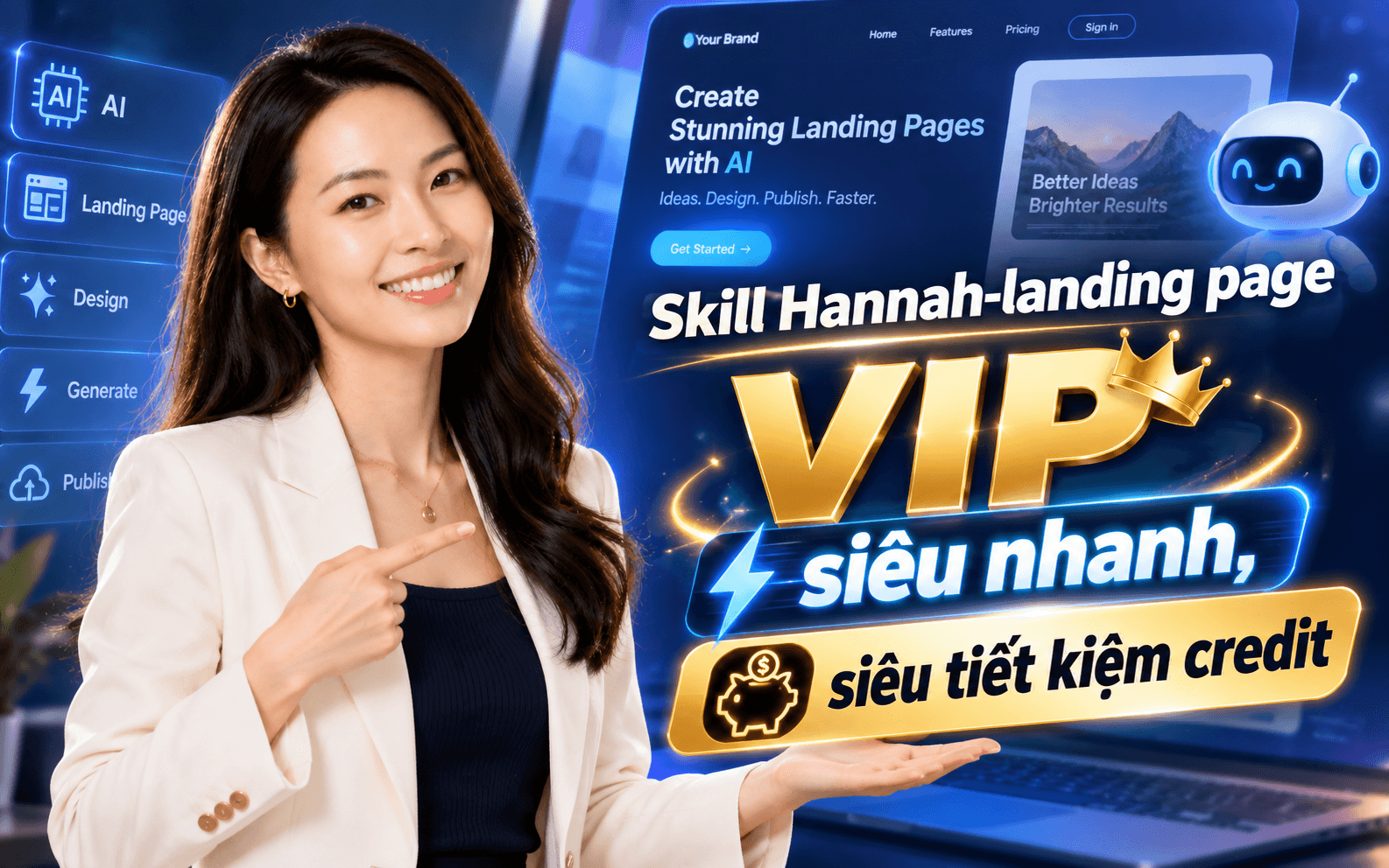 Skill Tạo Landing Page Siêu Nhanh